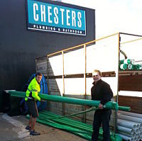 Chesters staff unloading container_opt_opt_opt